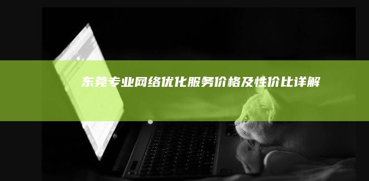 东莞专业网络优化服务价格及性价比详解